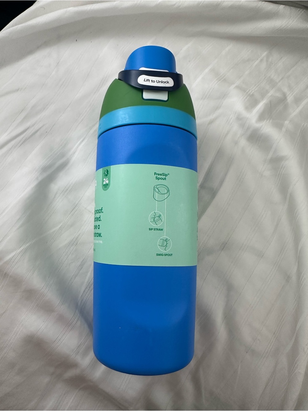 NEW blue machine 16 oz Owala
